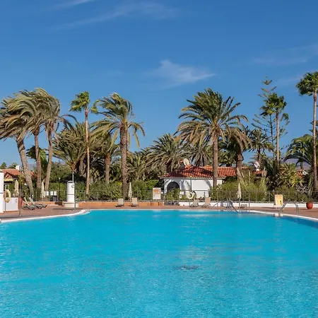 Bungalow Sun Club playa del inglés piscina y terraza *